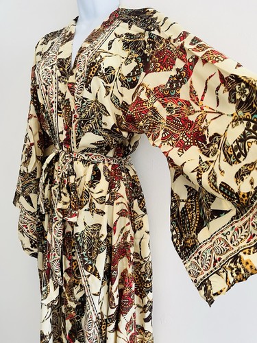 Kimono long gown robe dressing - long,