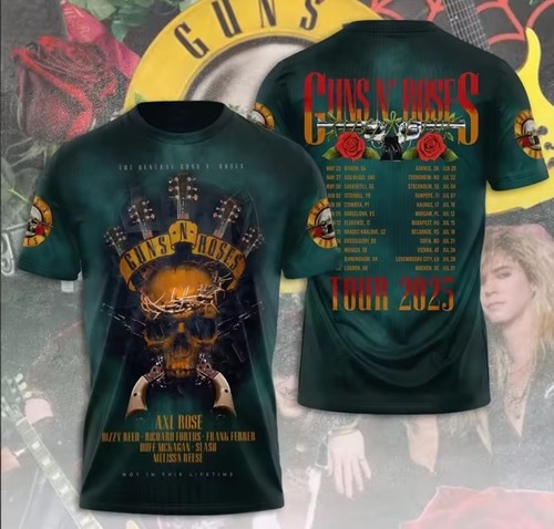 Guns roses 2025 tour poly - n’,