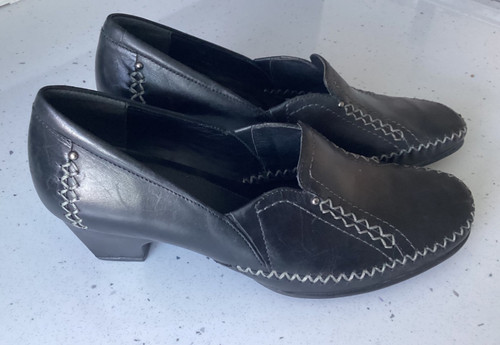 Clarks black dawn break - by,