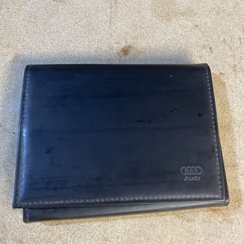 Audi owners handbook - audi,