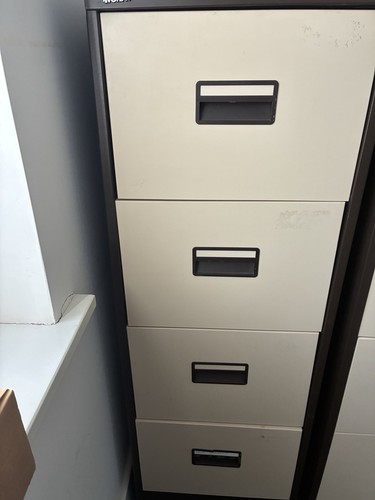 Brown cream drawer metal - drawer,