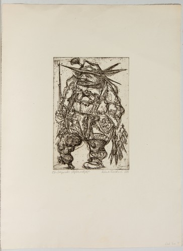 Hilmar friedrich etching - hilmar, friedrich: