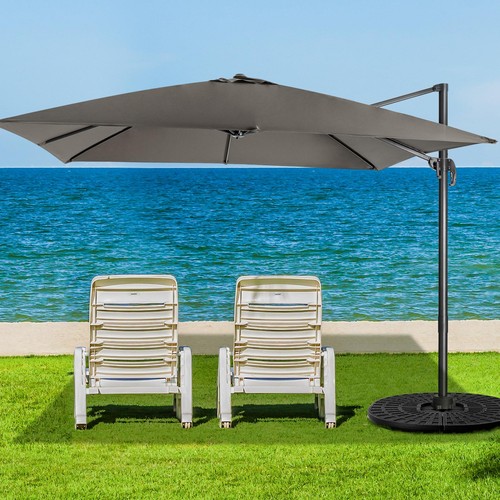 Offset cantilever patio - offset,