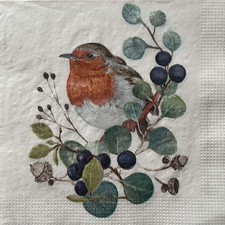 2 x Cocktail paper napkins for