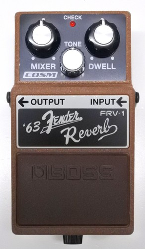 Boss frv fender - frv-1, reverb