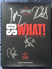 Metallica So What! Book Signed