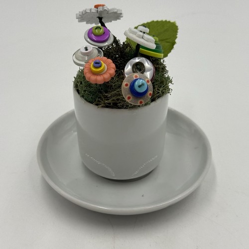 Button flowers garden bouquet - garden,