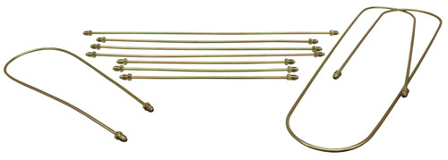 Steel brake pipe set - pipe, disc