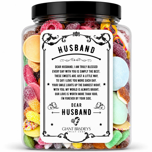 Husband sweet jar from - husband's,