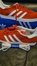 Adidas Originals Gazelle OG☆UK 9½☆ Red/White☆BNIB+Tags☆Immaculate☆ Unworn☆Fresh 