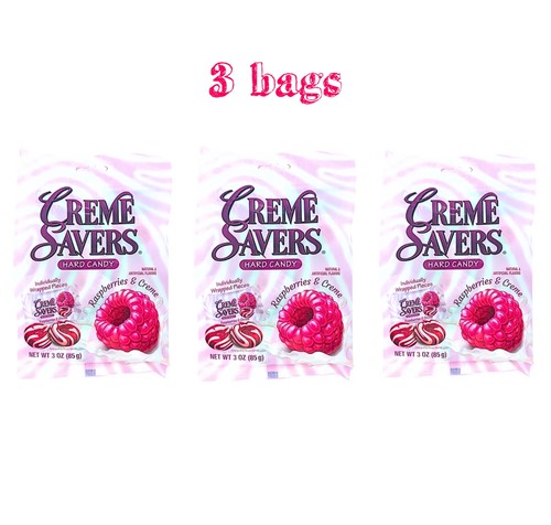 Creme savers raspberry cream - raspberry,