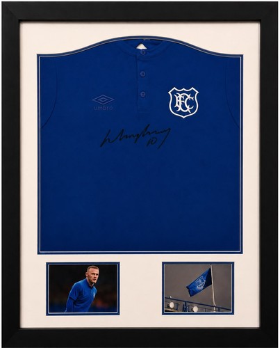 Wayne rooney signed everton - signed,