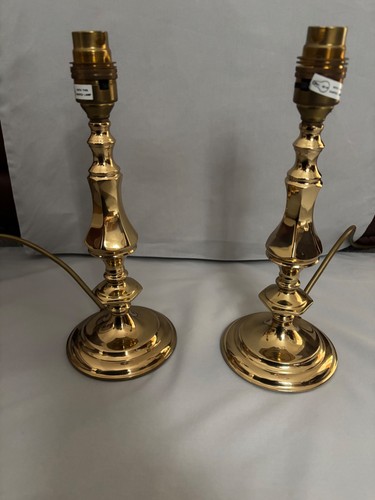 Vintage brass candlestick - brass,