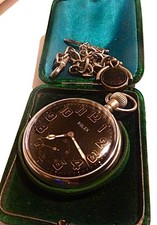 rolex signed military pocket watch. my item no 33.