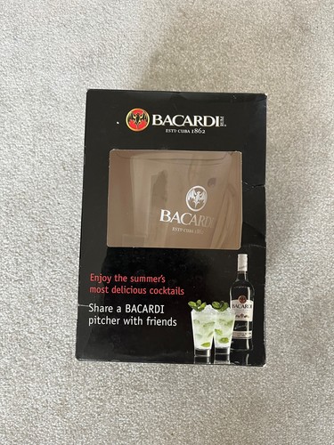 Bacardi pitcher jug new - pitcher, in