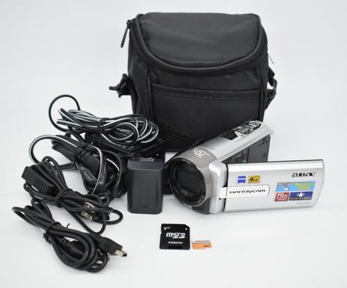 Sony handycam dcr - sony, silver