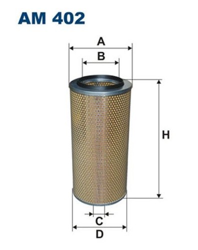 Fits filtron 402 air filter - air,