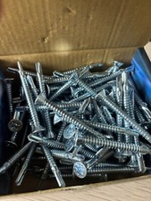 Woodfix Zinc Plated Wood to Metal Screws - 5.5 x 60mm - Box 100