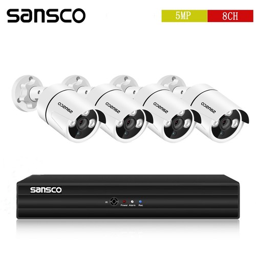 Sansco 5mp channel dvr - sansco,
