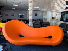 Moroso Victoria & Albert Leather Sofa