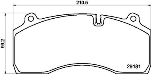 Don front brake - front, set
