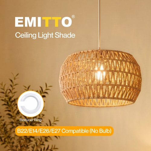 Emitto lamp shade boho paper - shade,