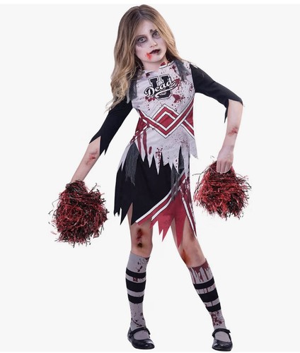 Zombie cheerleader costume - zombie,