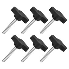 6Pcs Tee Wing Knobs Thumb