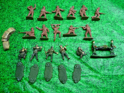 Ww2 lot plastic - lot, 9