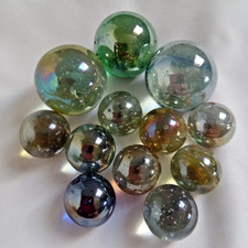 Vintage Glass Iridescent /