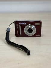 Vivitar Vivicam 7020 7.1MP 4x Zoom Compact Digital Camera, Red