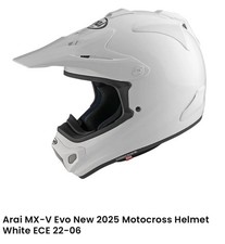 Arai MX -V Evo 2025 Motocross Helmet BRAND NEW IN BOX Size XL