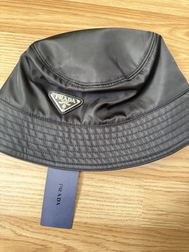 Prada black nylon bucket - bucket, hat