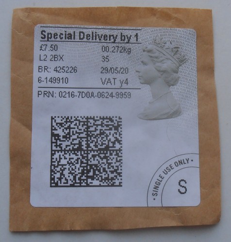 Special delivery 1pm - special, by