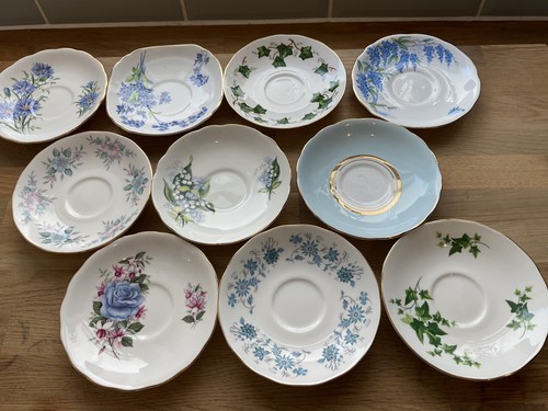 Vintage pretty mismatched - 10, x