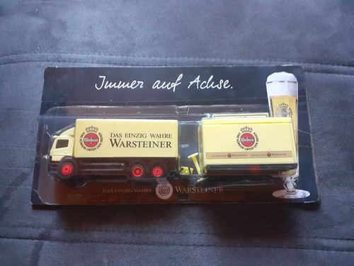 Warsteiner advertising truck - warsteiner,