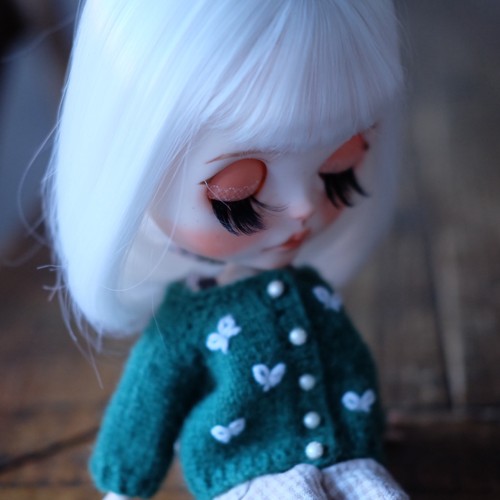 Cardigan for blythe with - cardigan,