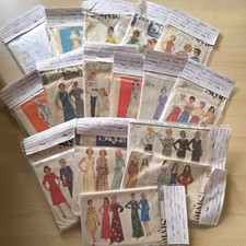 16 x Vintage Sewing Patterns