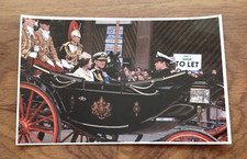 Royal Family in coach Postcard. Royal Family 1982 no 7  Free UK Postage