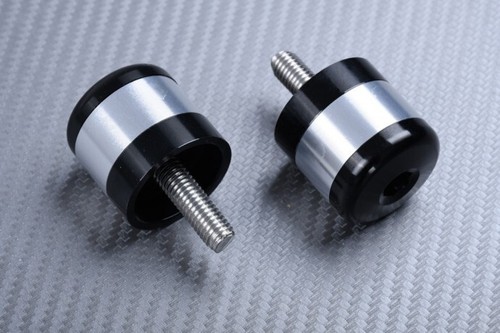 Silver color bars ends - h&le,