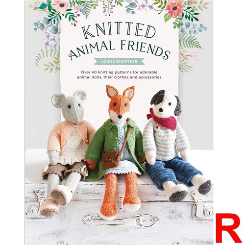 Knitted animal friends over - knitted,