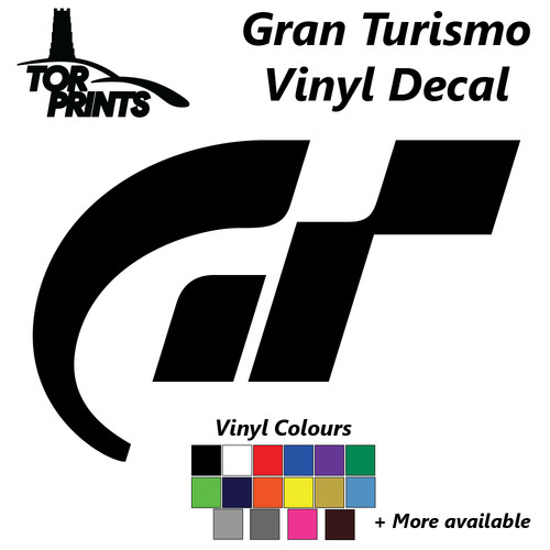 Gran turismo decal - gran,
