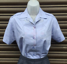 Royal Air Force Ladies SG RAF Blue Polycotton Short Sleeved Blouse Women's Shirt