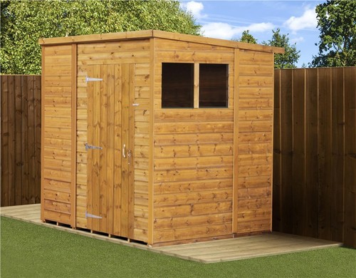 Empire pent garden shed - empire, wooden