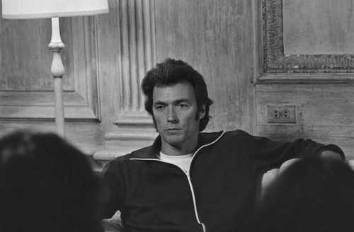 Clint eastwood wearing zip - eastwood, a