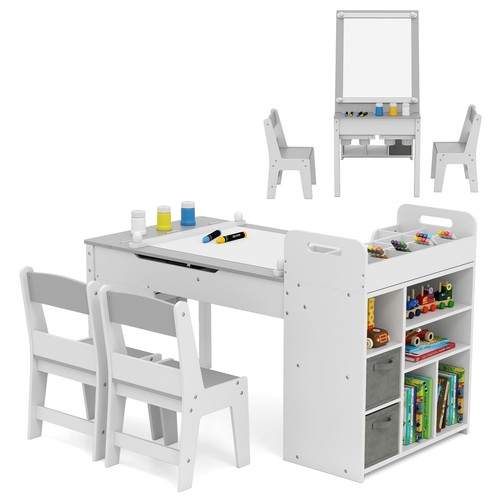 Kids craft table flip - craft,