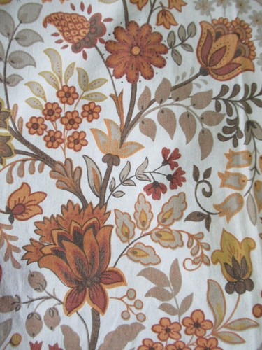 Vintage s retro floral - 70's,