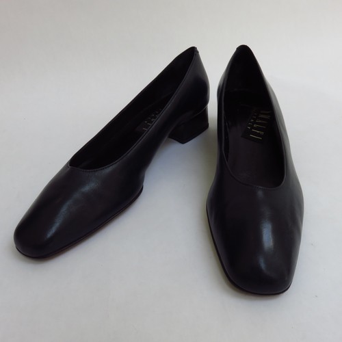 Women navy blue leather - navy,