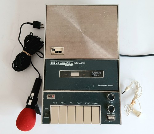 Decca cassette recorder - cassette, recorder.