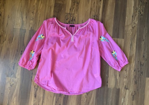 Talbots parrot embellished - talbots,